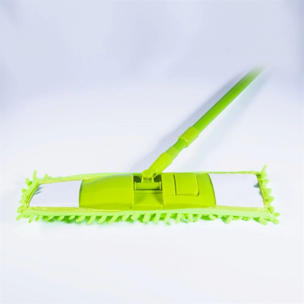 IRIS CT-003-G Mikroszálas padlótisztító mop szett nyéllel 40x13cm