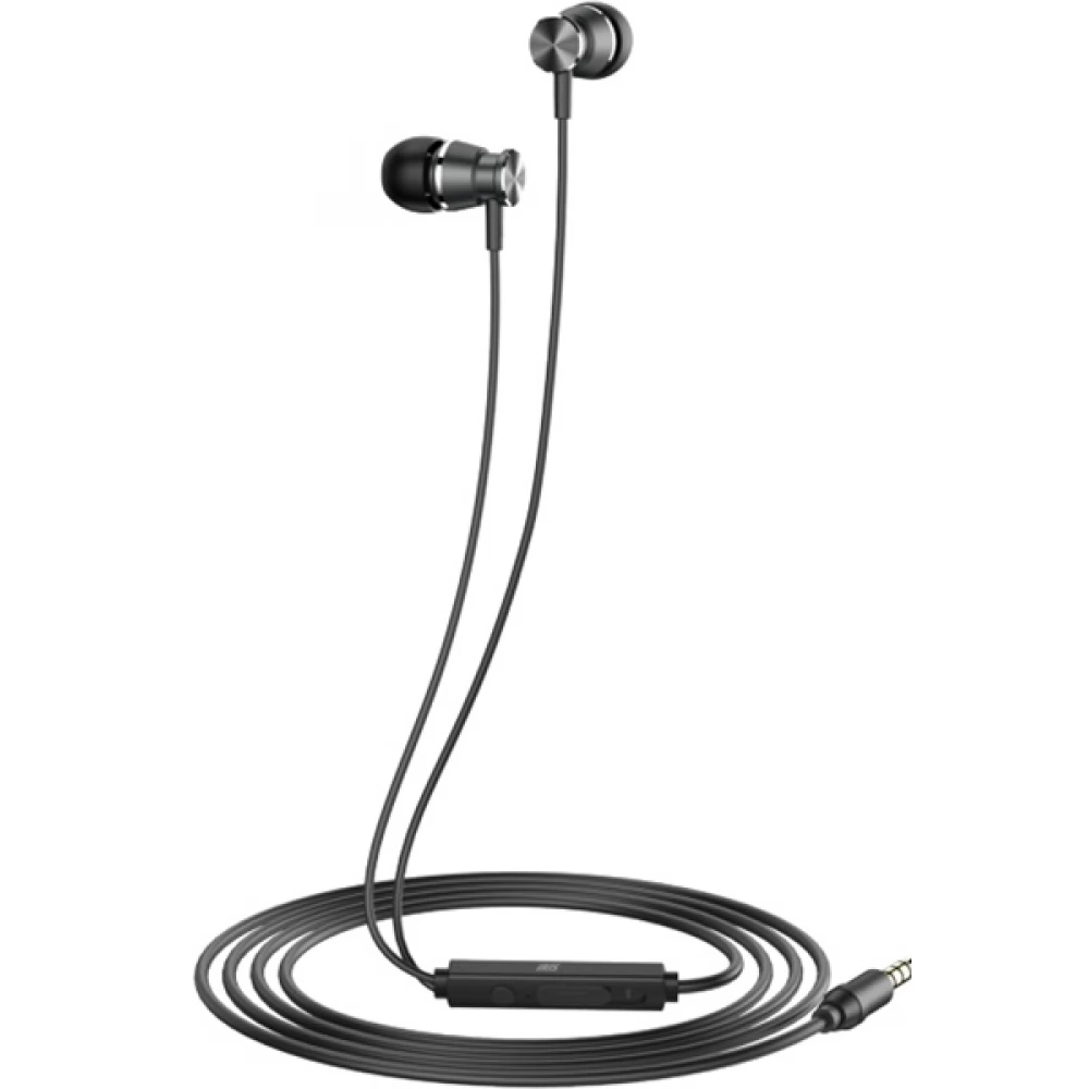 IRIS G-23 fekete mikrofonos fülhallgató