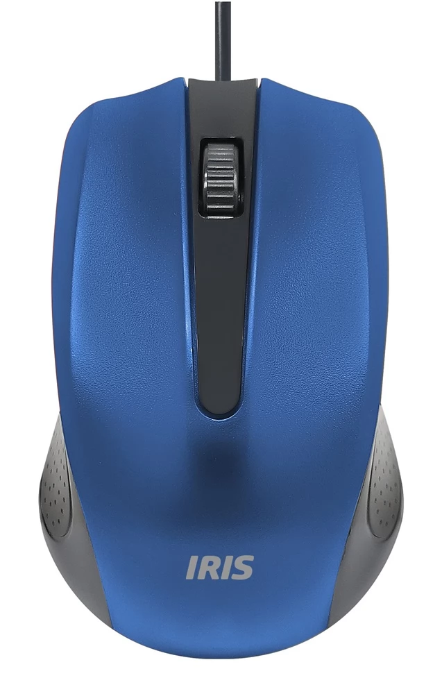 IRIS IOM861 vezetékes egér kék