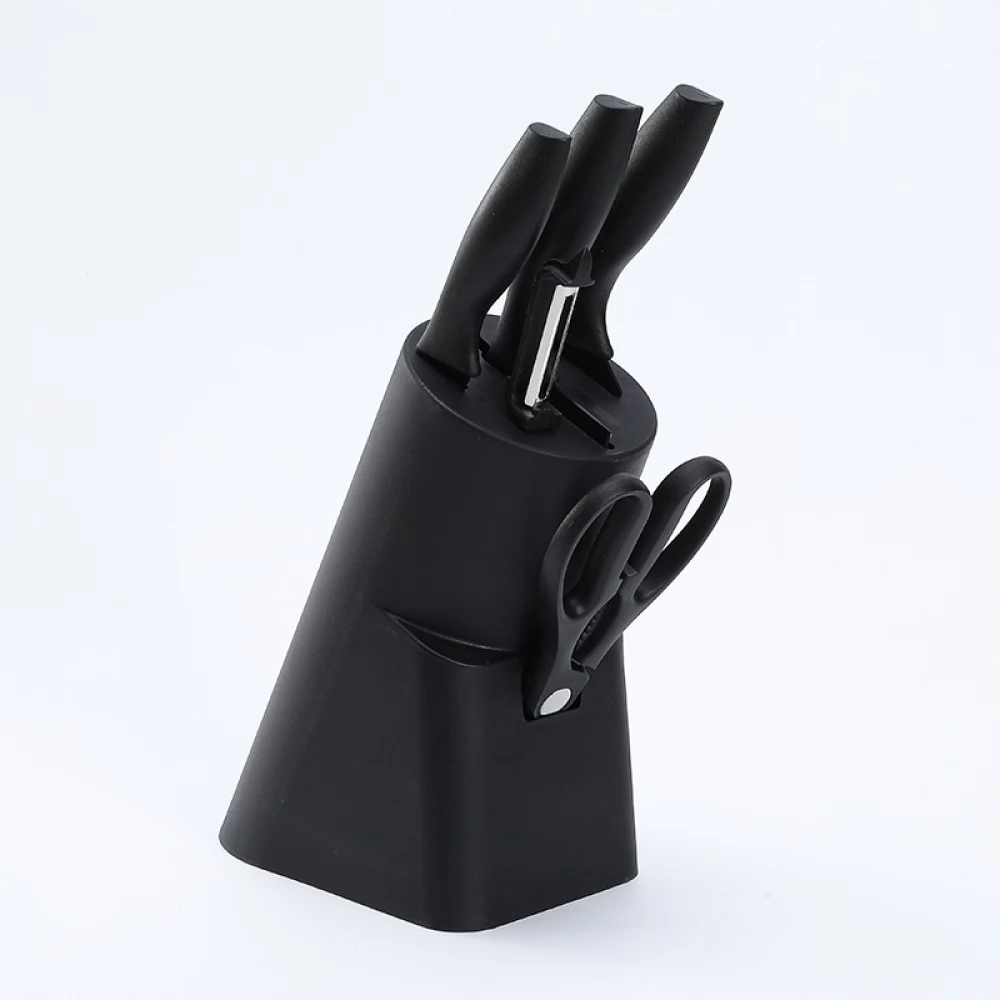 IRIS KT-018-BK Konyhai kés készlet 6db-os fekete