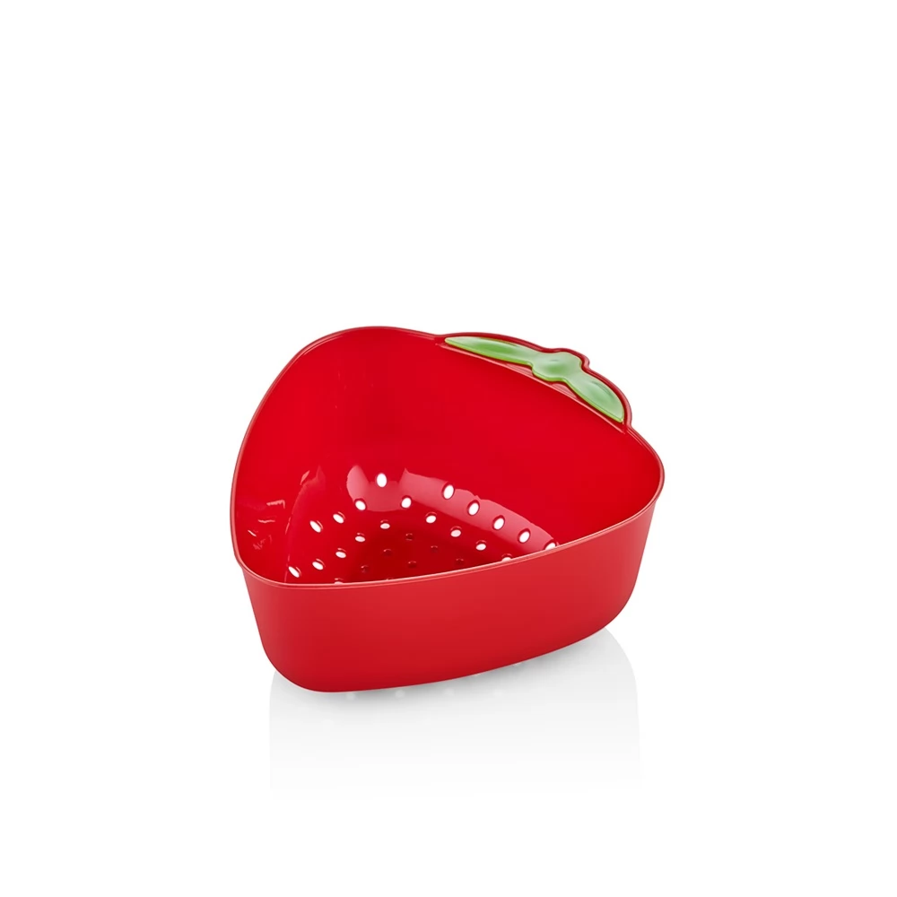 IRIS LUXPLASTIC BSF-00806 Eper alakú szűrő Piros