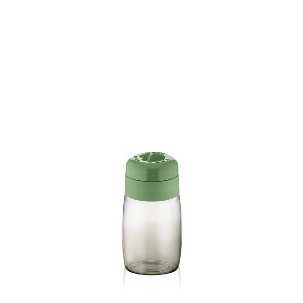 IRIS LUXPLASTIC C-00492 Rainbow üveg fűszerszóró 100ml zöld