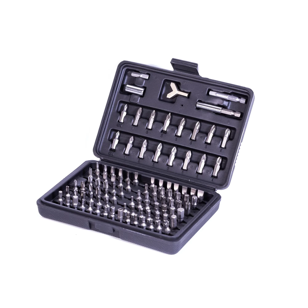 IRIS TOOLS BS-100-009 100 darabos csavarhúzó bit szett