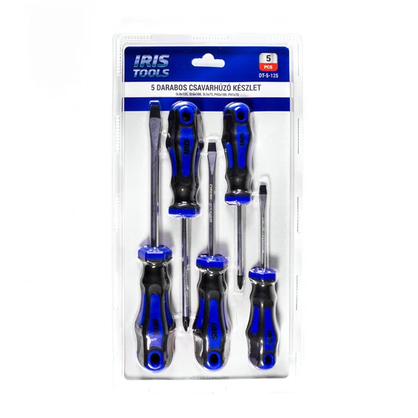 IRIS TOOLS DT-5-125 5 darabos csavarhúzó készlet