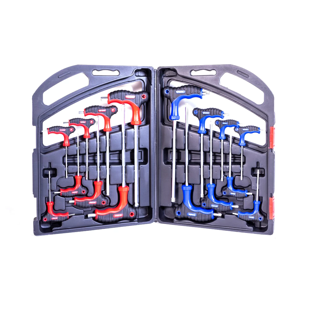 IRIS TOOLS HK-016-023 16 darabos T imbuszkulcs készlet