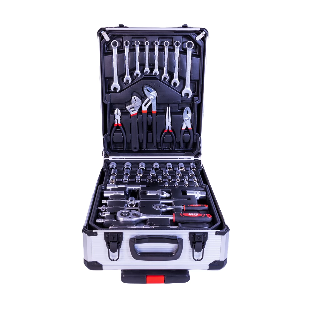IRIS TOOLS TS-1-007 szerszámkészlet aluminium táskában