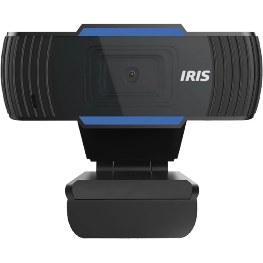 IRIS W-25 Full HD mikrofonos fekete/kék webkamera