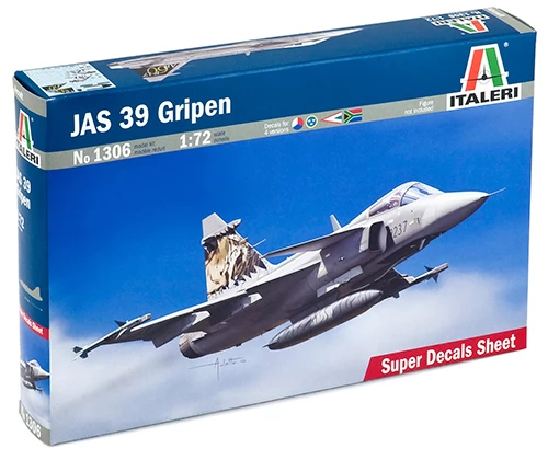 ITALERI 1/72 JAS 39 Gripen vadászgép modell