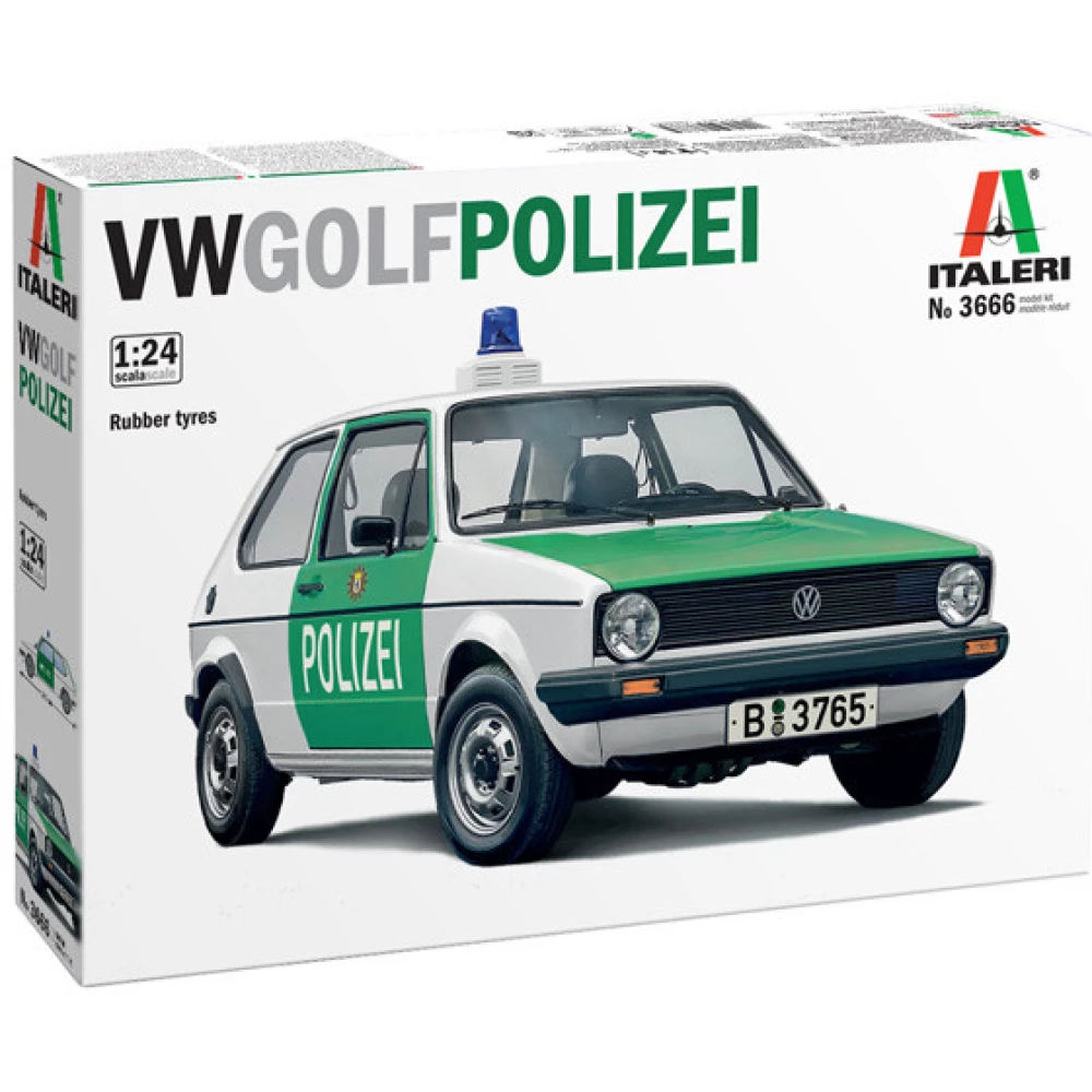ITALERI Volkswagen Golf Polizei