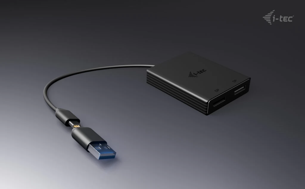 ITEC CADUAL4KDP Dual 4K/60 Hz DisplayPort Video Adapter