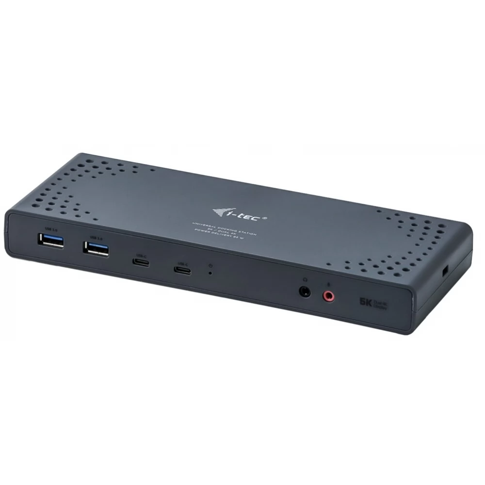 ITEC USB 3.0 / USB-C Dual Display Docking Station + Power Delivery CADUA4KDOCKPDL2