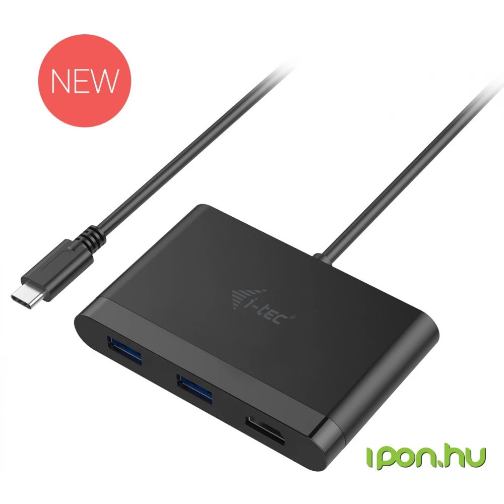 ITEC USB-C HDMI and USB Adapter with Power Delivery Function