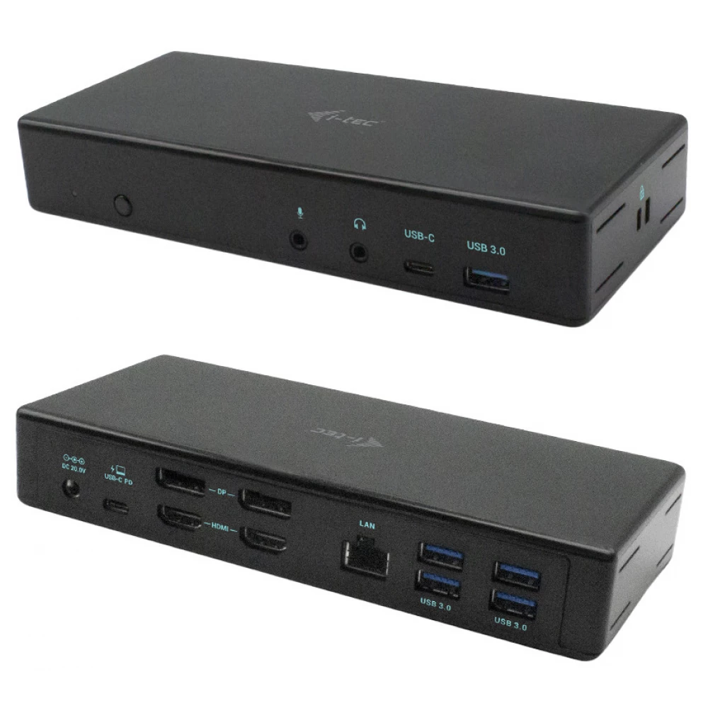 ITEC USB-C Quattro Display Docking Station with Power Delivery 85 W