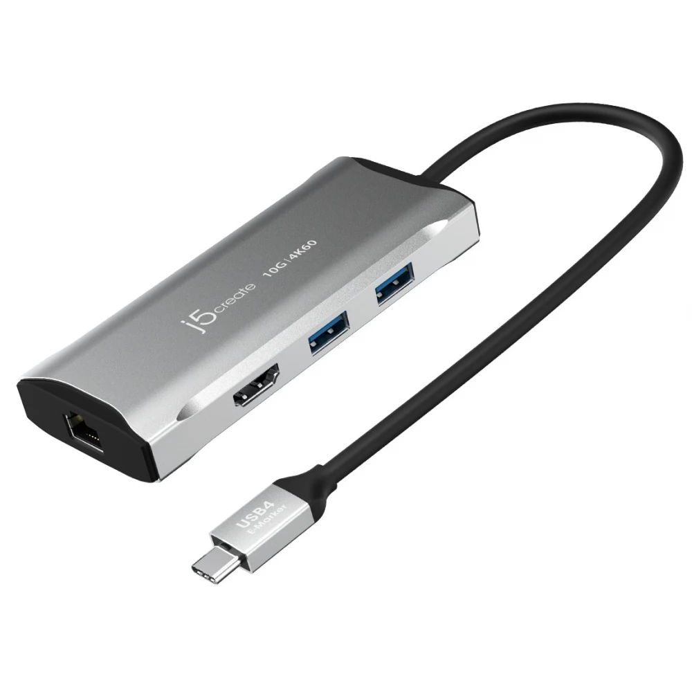 J5CREATE JCD392 4K60 Elite USB-C 10Gbps Travel Dock