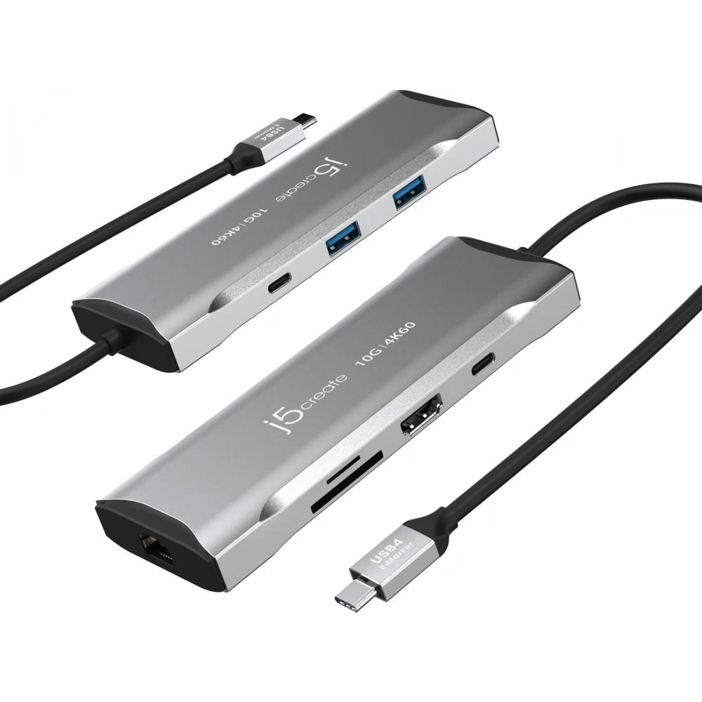 J5CREATE JCD393 4K60 Elite USB-C 10Gbps Mini Dock