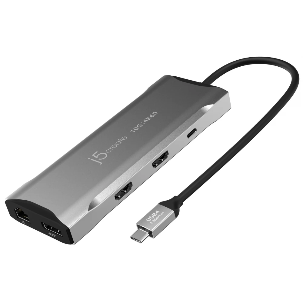 J5CREATE JCD397 4K60 Elite USB-C PD Multi-Port Adapter