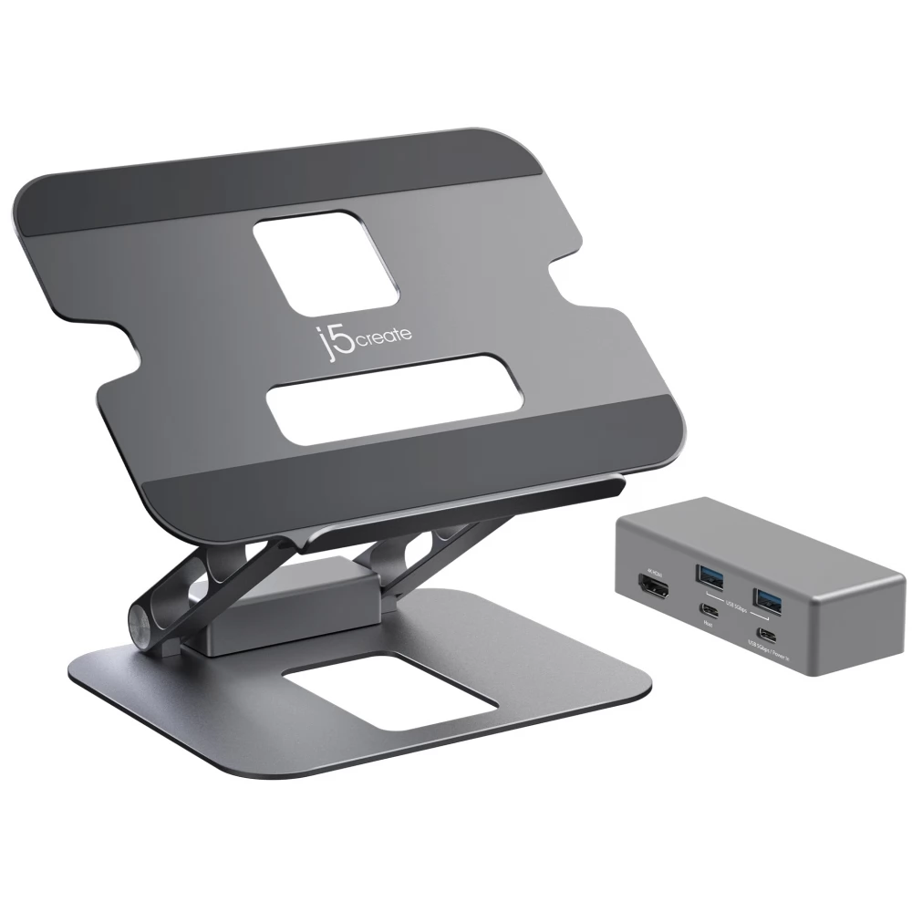 J5CREATE JTS327-N Multi-Angle 4K Docking Stand