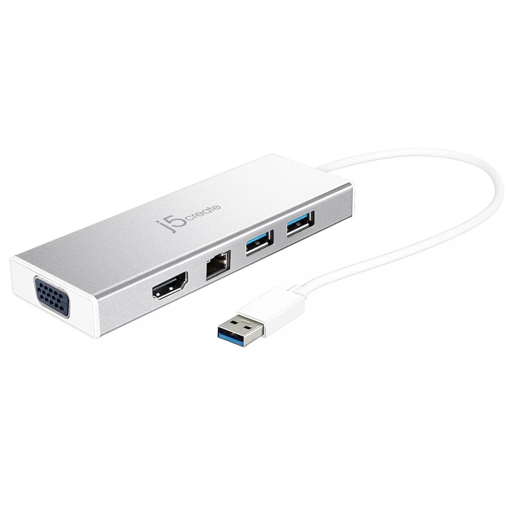 J5CREATE JUD380 USB 3.0 Mini Dock