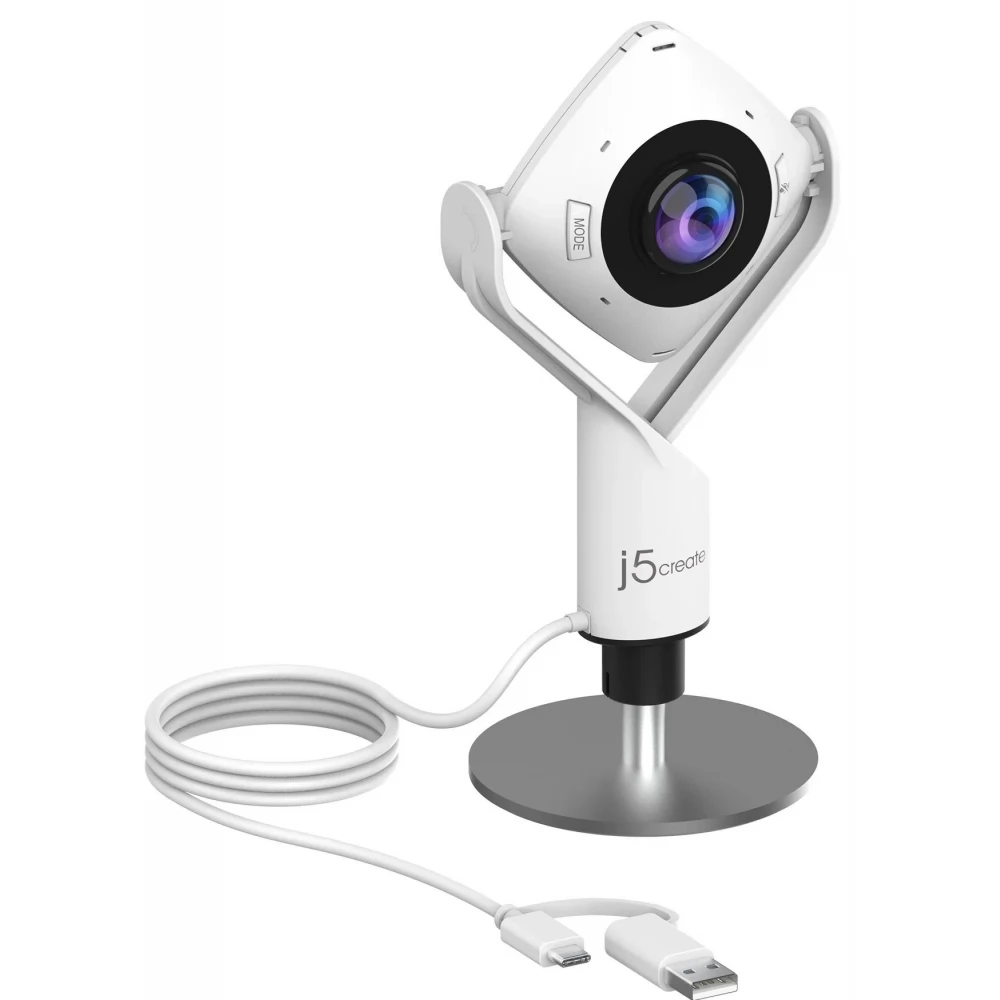 J5CREATE JVCU360 360° All Around Webcam