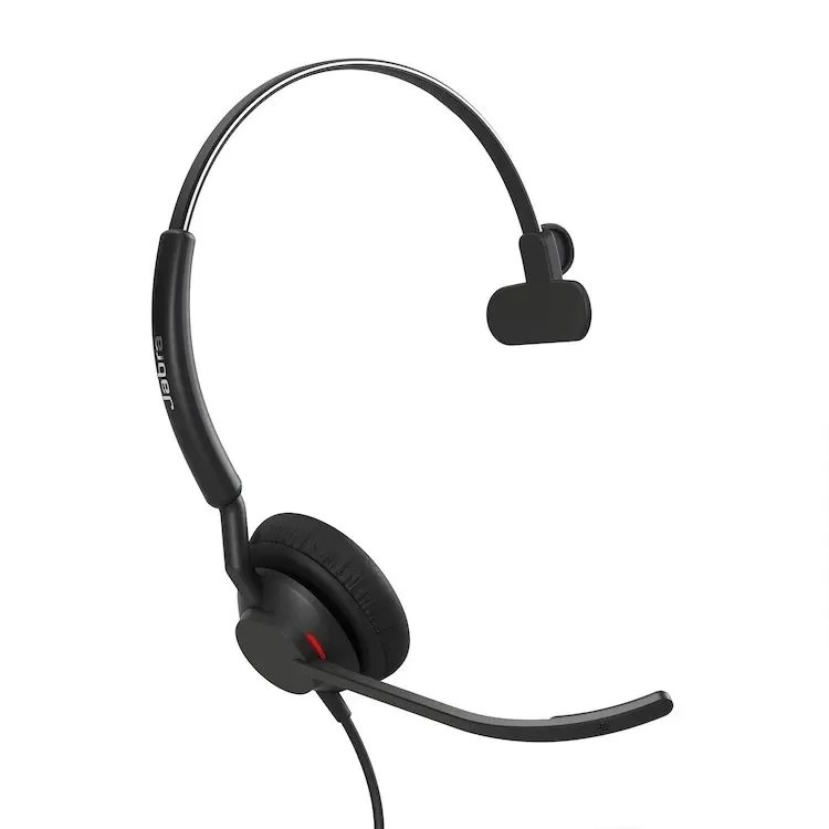 JABRA Engage 40 Inline Link Mono USB C/A MS fekete