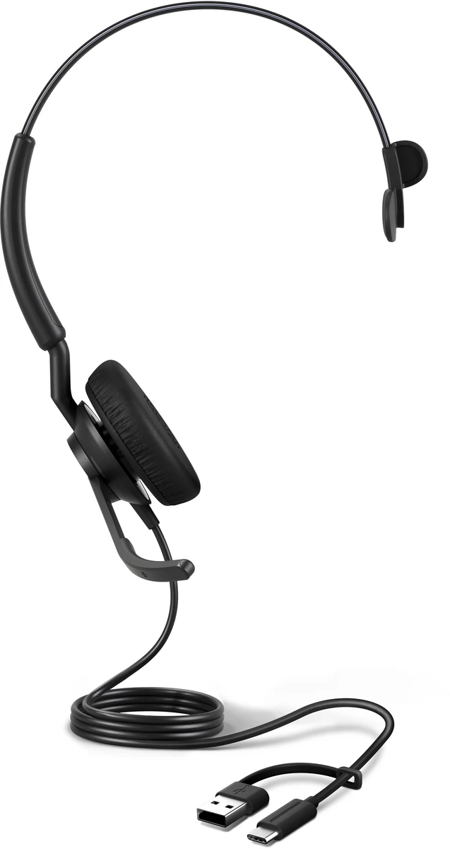 JABRA Engage 50 II Link Mono USB C/A MS fekete