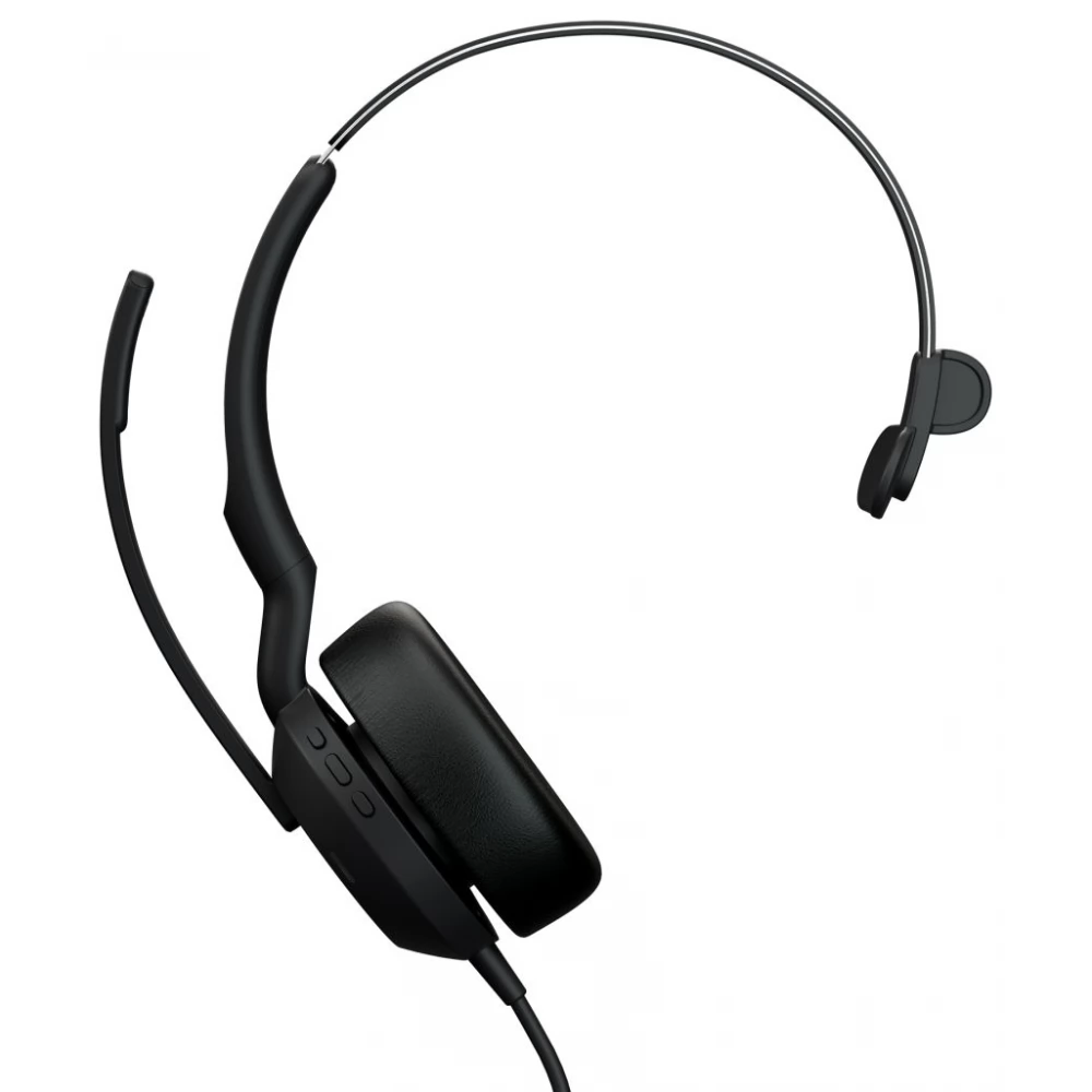 JABRA Evolve2 50 USB-C MS Mono fekete