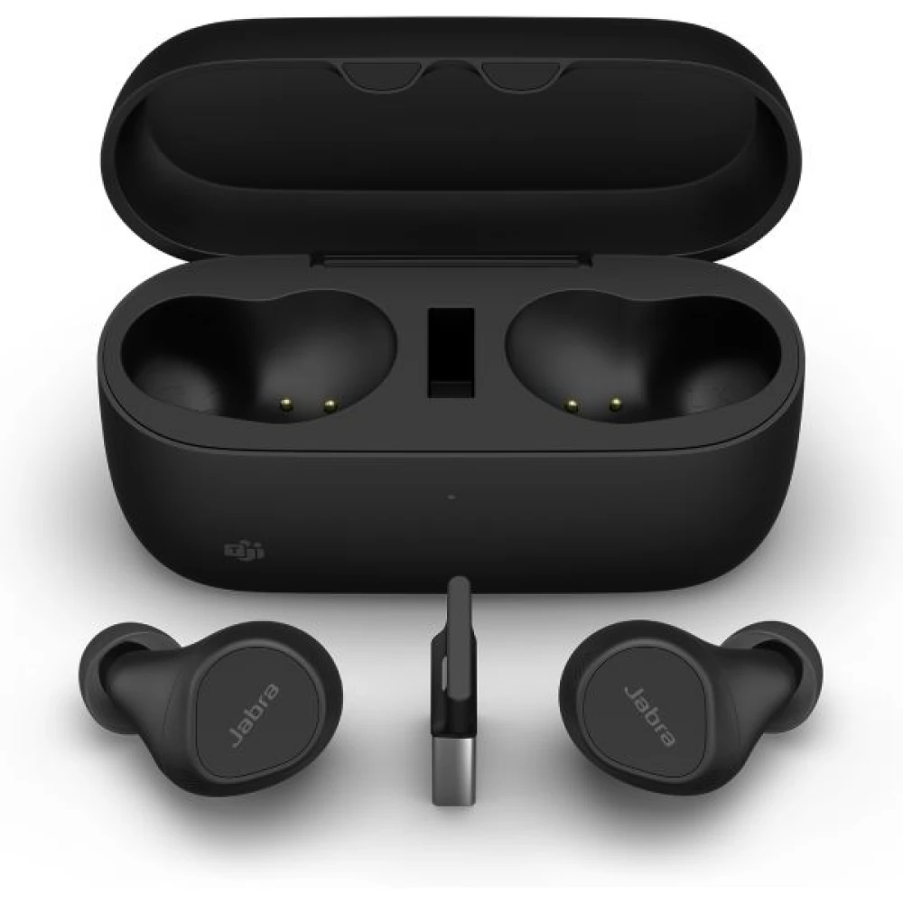 JABRA Evolve2 Buds USB-A MS fekete