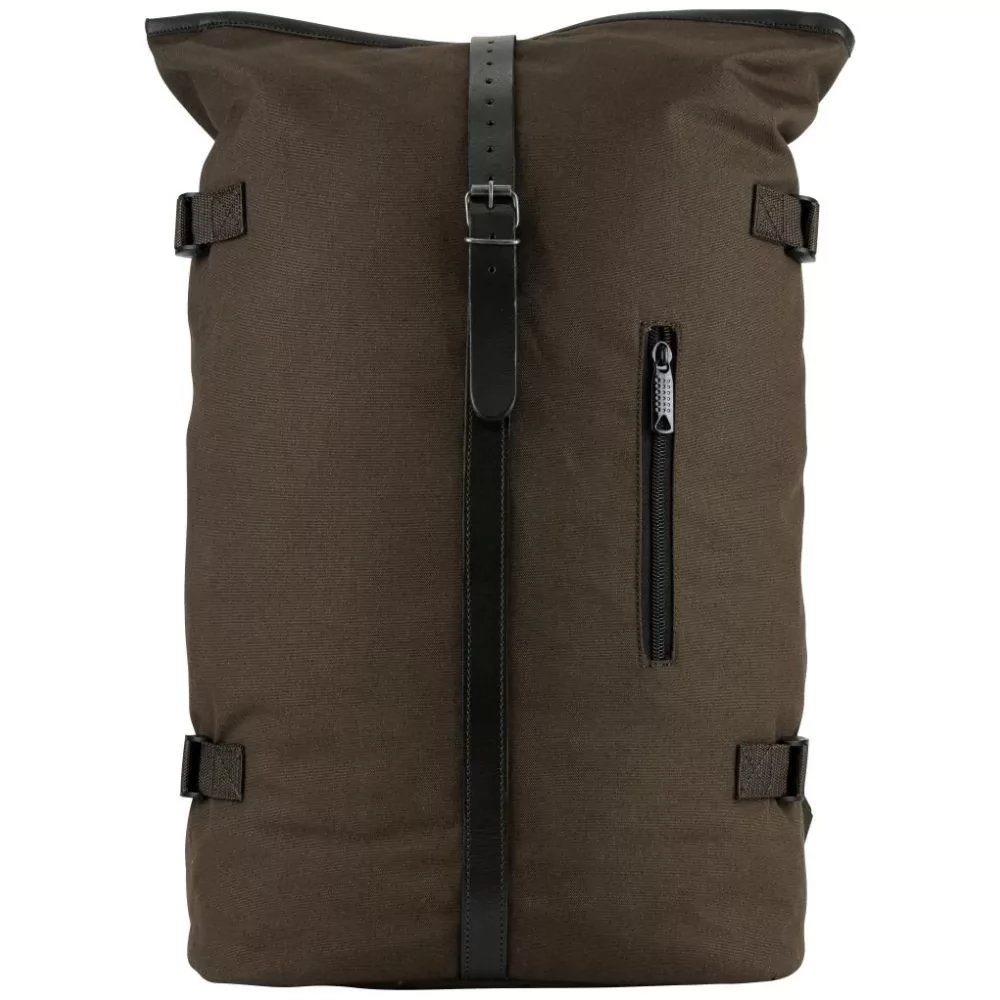 JACK PYKE Canvas Fold Top hátizsák barna