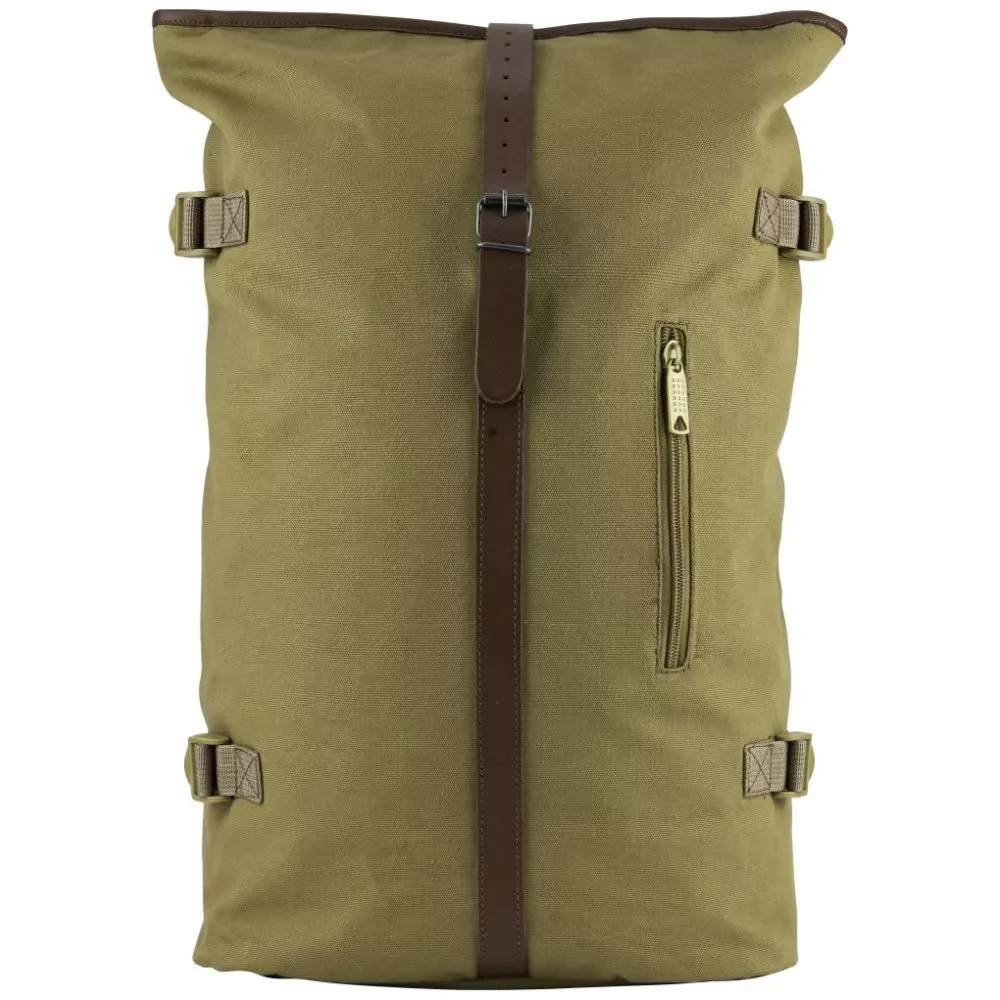 JACK PYKE Canvas Fold Top hátizsák világos barna