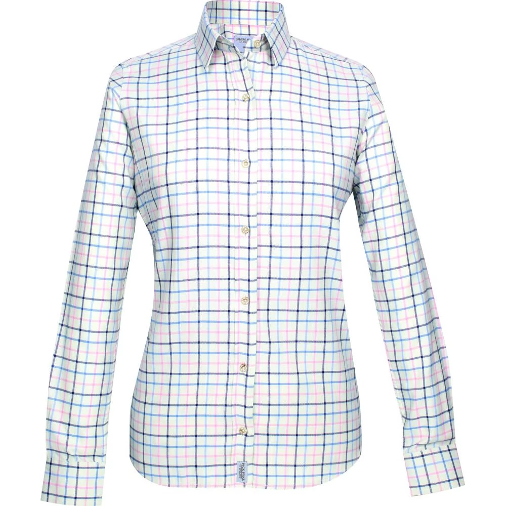 JACK PYKE Ladies Countryman kockás ing tengerészkék M