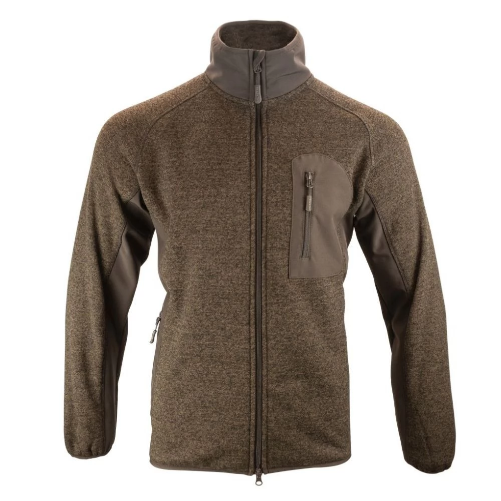 JACK PYKE Weardale cipzáros pulóver barna XXXL