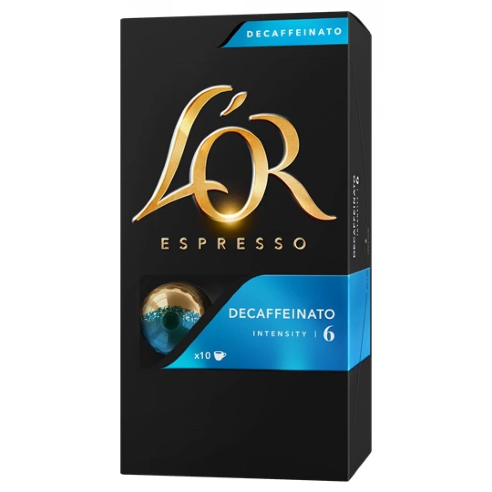 JACOBS LÓR Espresso Decaffeinato Nespresso kompatibilis kávékapszula 10 db