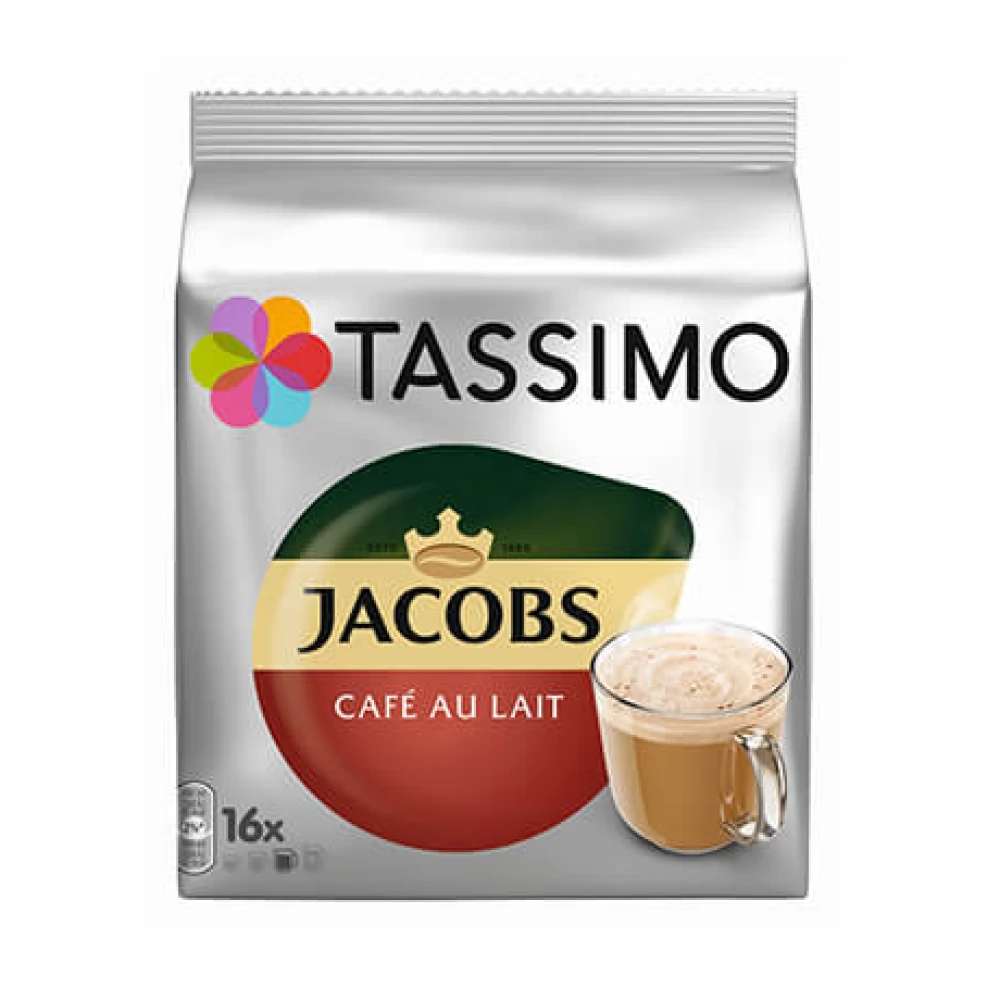 JACOBS Tassimo Cafe Au Lait kávékapszula 16 db