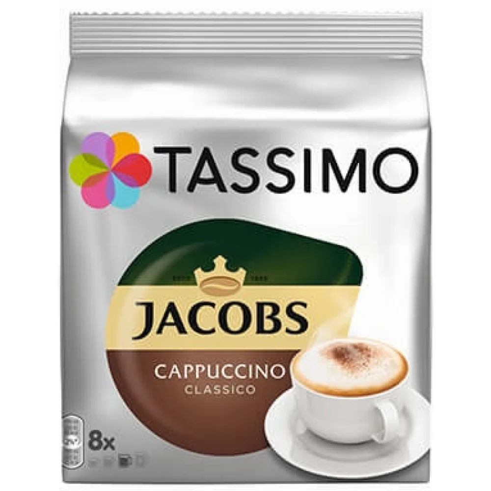 JACOBS Tassimo Cappuccino Classico kávékapszula 8 db