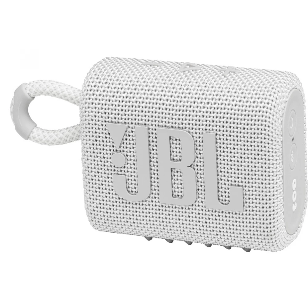 JBL GO 3 Portable Bluetooth speaker fehér