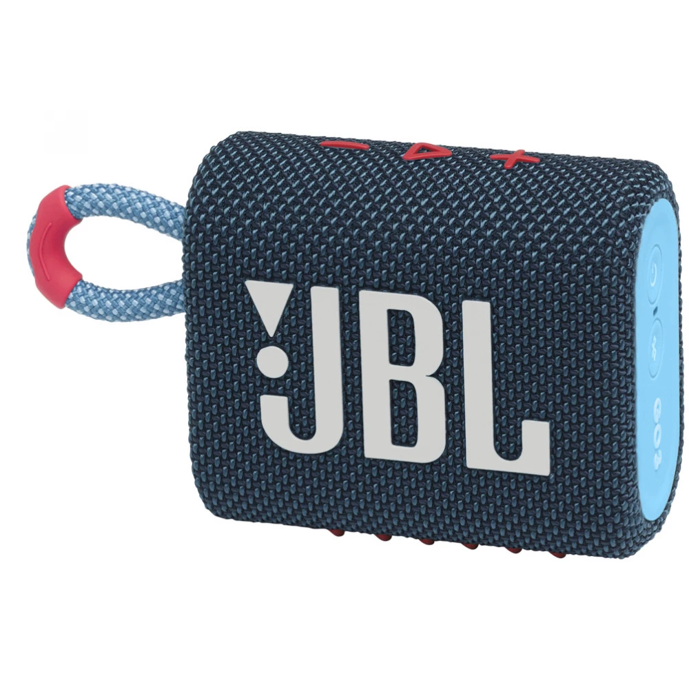 JBL GO 3 Portable Bluetooth speaker kék-rózsaszín