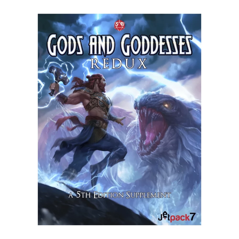 JETPACK7 Gods And Goddesses Redux kalandjáték szabálykönyv