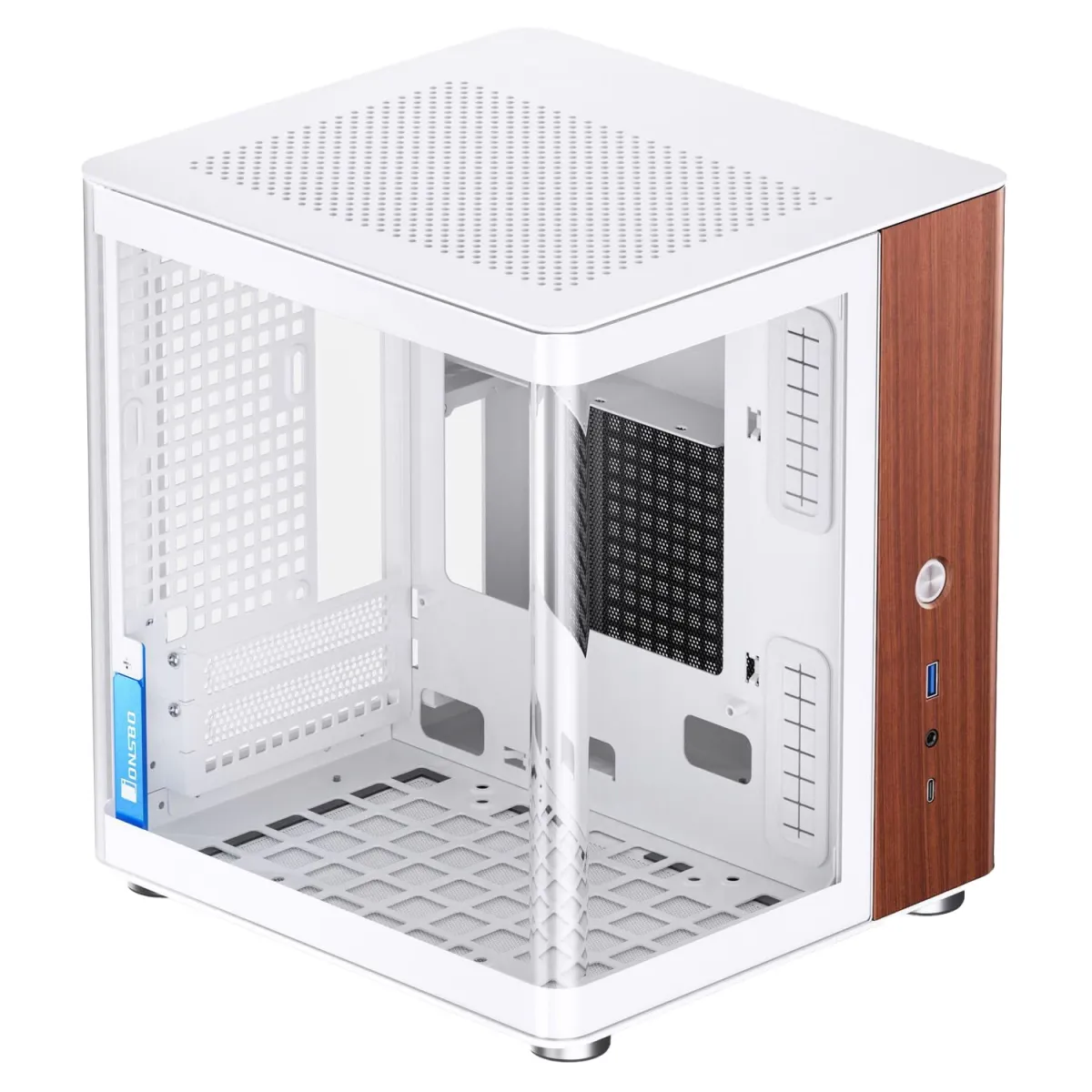 JONSBO TK-0 mini-ITX TG fehér