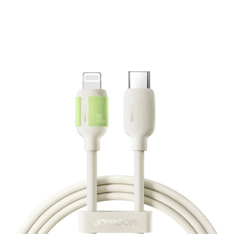 JOYROOM USB 2.0 Type C Lightning Töltő/adat Fehér 2m S-A53 2m C-L