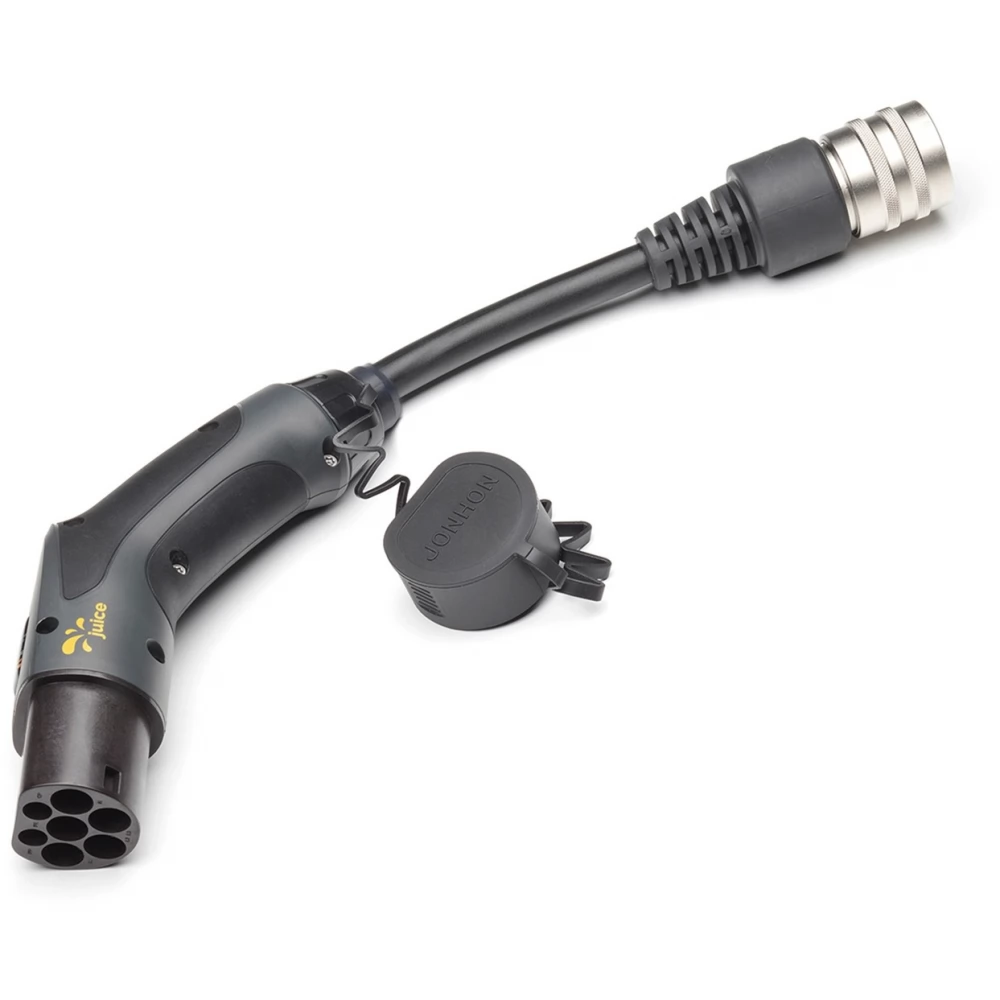 JUICE CONNECTOR type 2 charging plug (black for JUICE BOOSTER 3 air)