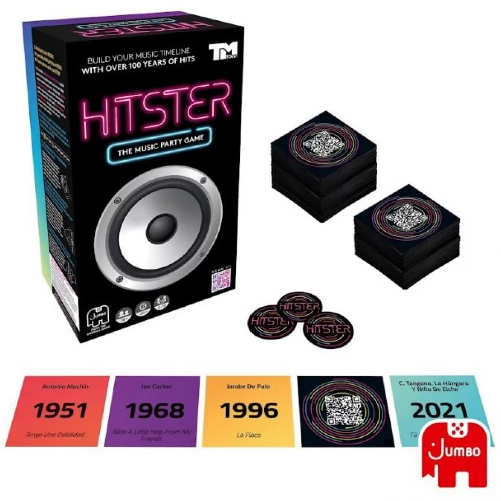 JUMBO TOYS Hitster társasjáték