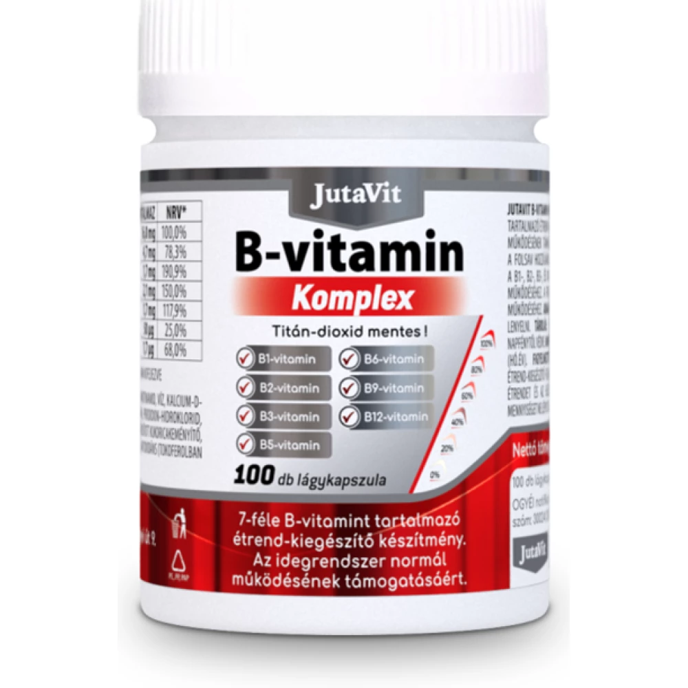 Jutavit b-komplex lágyzselatin kapszula 100 db