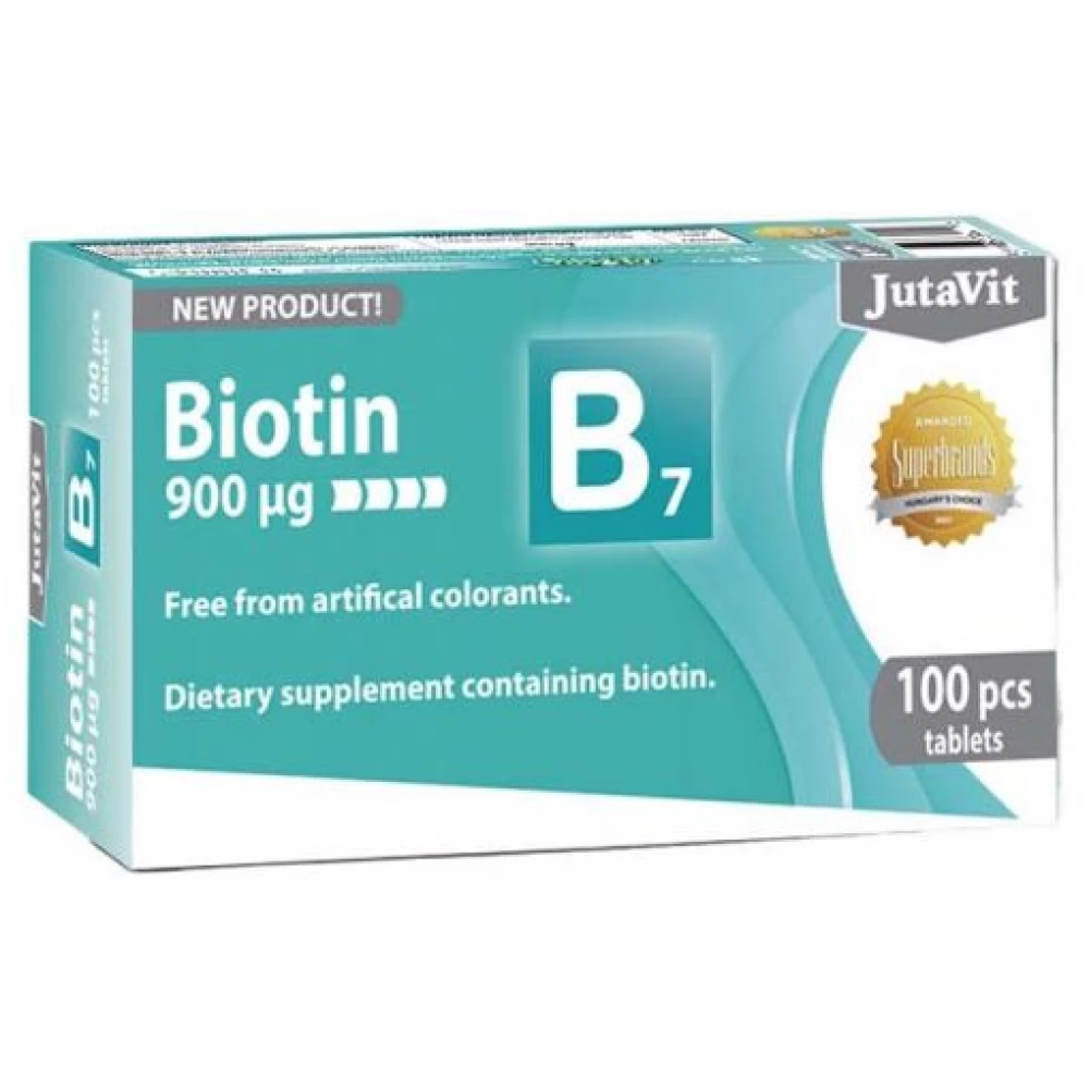Jutavit biotin 900mg tabletta 100 db
