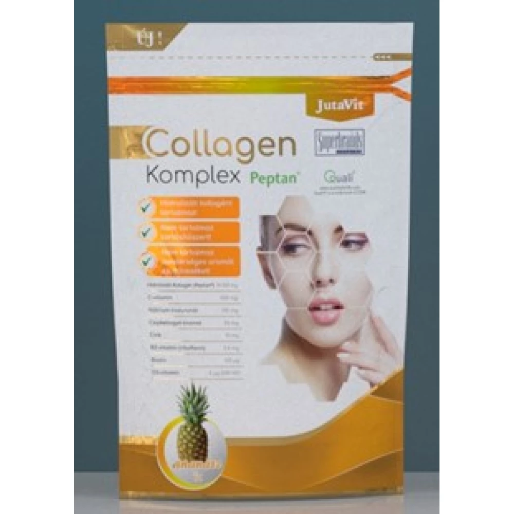 Jutavit collagen+hialuron komplex ananászos kollagén por 400 g