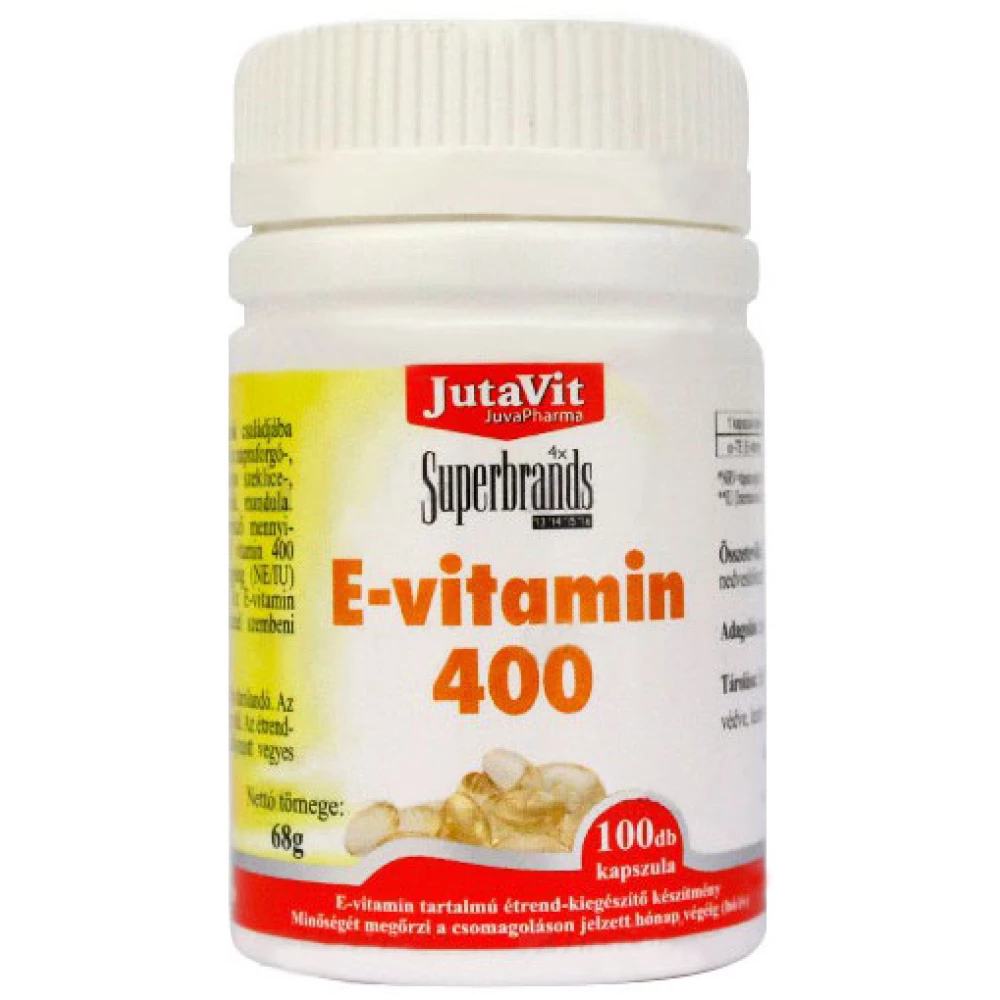 Jutavit e-vitamin 400 100 db