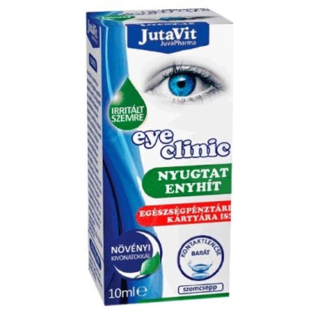 Jutavit eyeclinic szemcsepp irritált szemre 10 ml