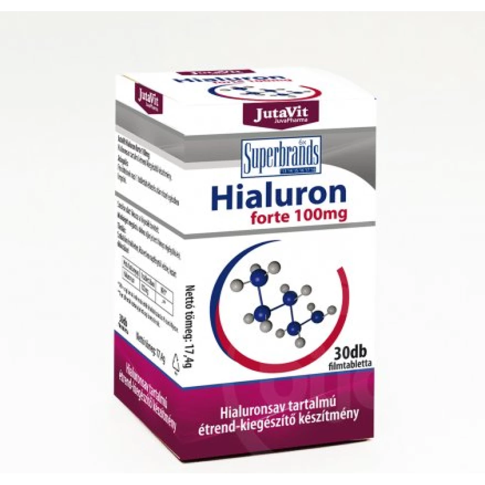 Jutavit hialuron forte 100 mg tabletta 30 db
