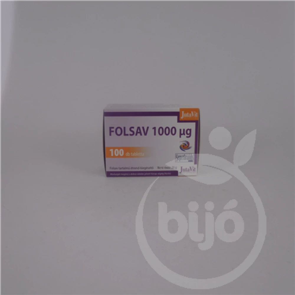 JUTAVIT Jutavit folsav 1000 µg 100 db