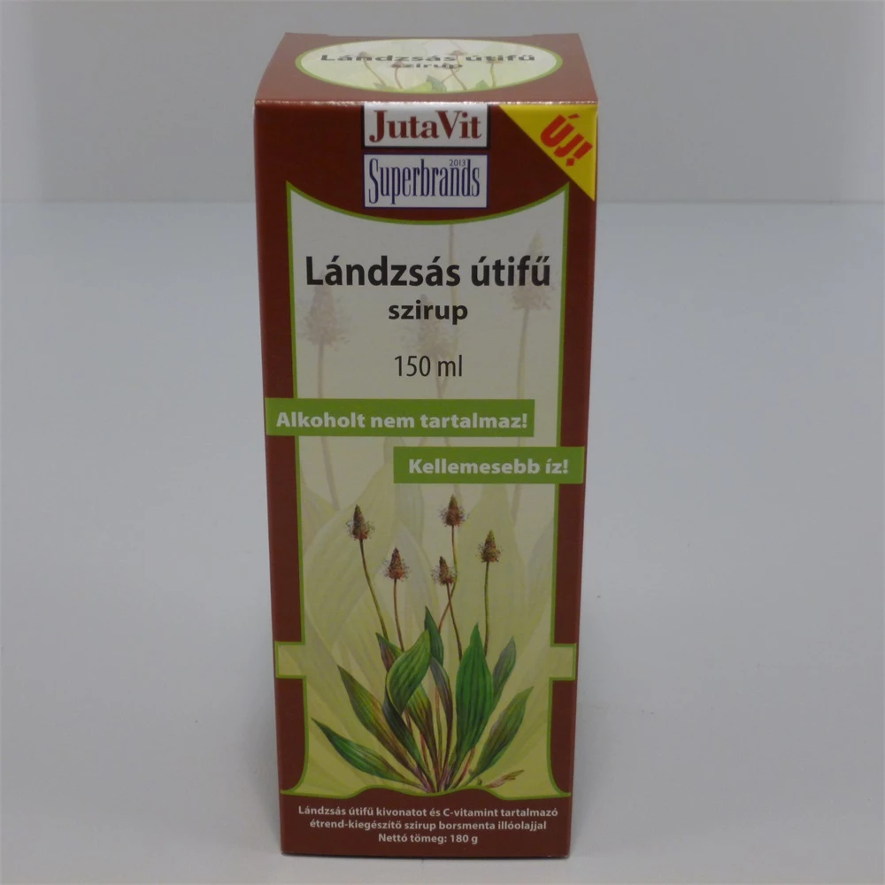 JUTAVIT Jutavit lándzsás útifű szirup 150 ml