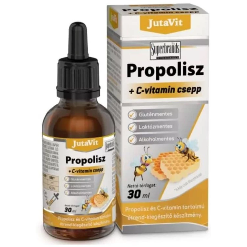 JUTAVIT Jutavit propolisz+c-vitamin csepp 30 ml